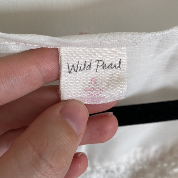 Sheer Creamy White Boho Peasant Top - S - Picture 3 of 4